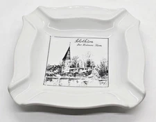 Rare Vintage Der Krumme Turm Germany Crooked Tower Ashtray #274 