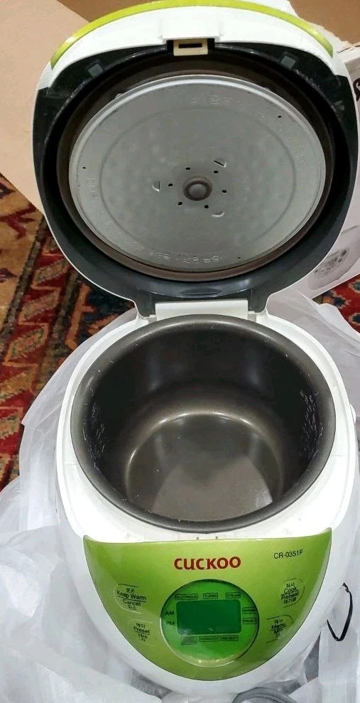 CUCKOO Rice Cooker/Warmer CR-0351F...NO BOX