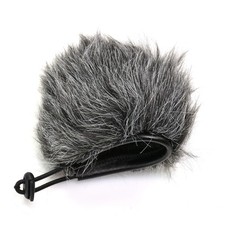 Deadcat Wind Shield, Microphone Furry Windscreen Muff Pop Filter Cover Compat...