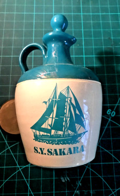 Rare Vintage S.Y.SAKARA -De Luxe scotch Whisky Jug