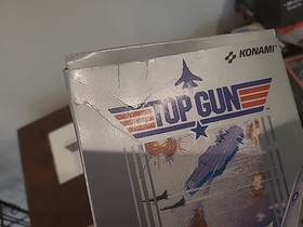 Top Gun NES Nintendo Konami 1987 CIB Working
