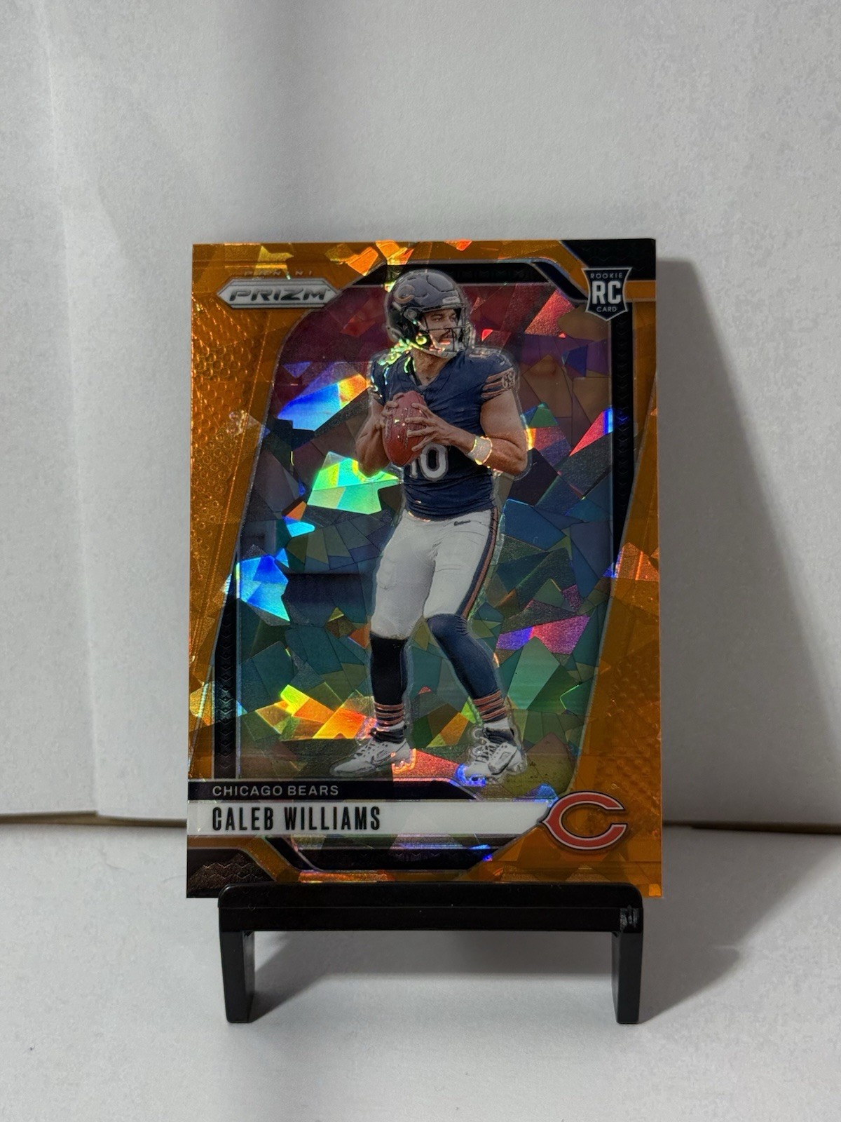 2024 Panini Prizm - Rookies Caleb Williams #301 Orange Ice Prizm (RC)