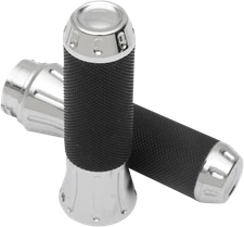 Drag Specialties Custom Grips Chrome #0630-1610