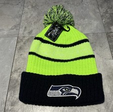 NWT Seattle Seahawks Green NFL BEANIE. Knit. Warm, Comfy. Hat, Lid, Cap.