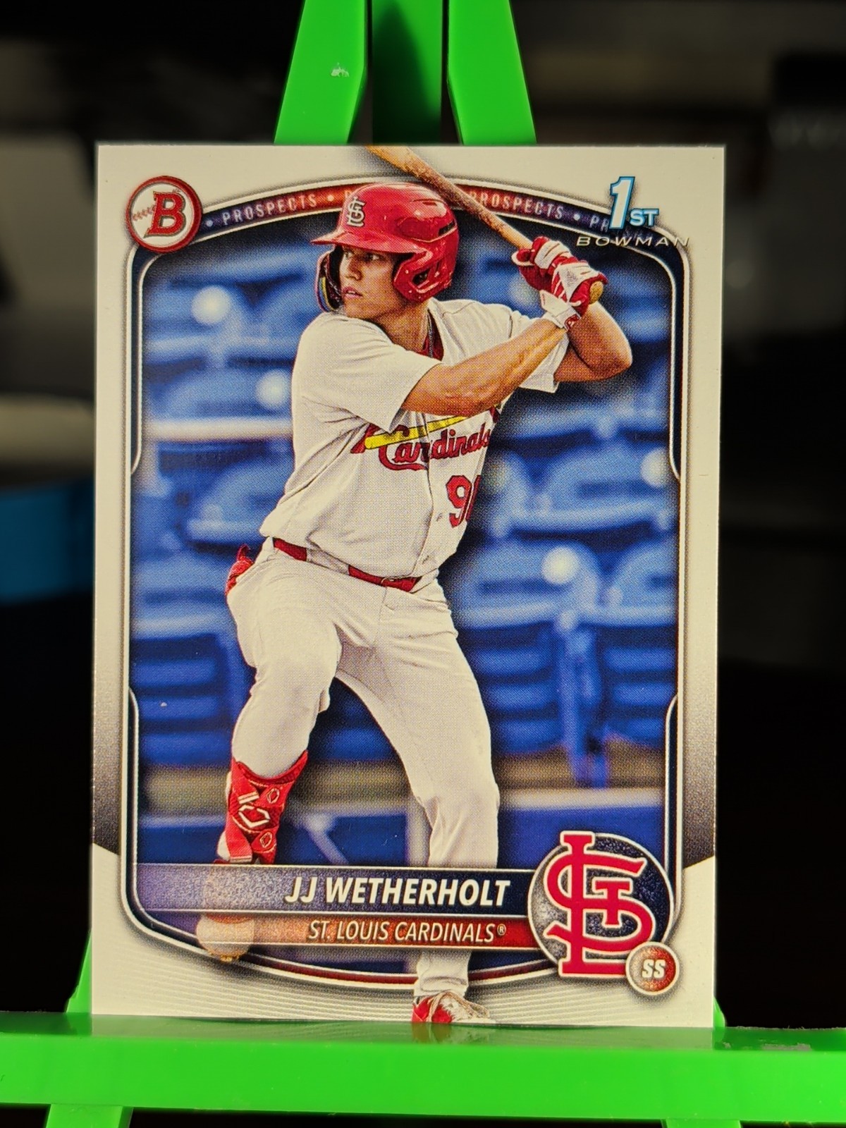 JJ Wetherholt 2025 Bowman 1st Paper #BP-22 St Louis Cardinals