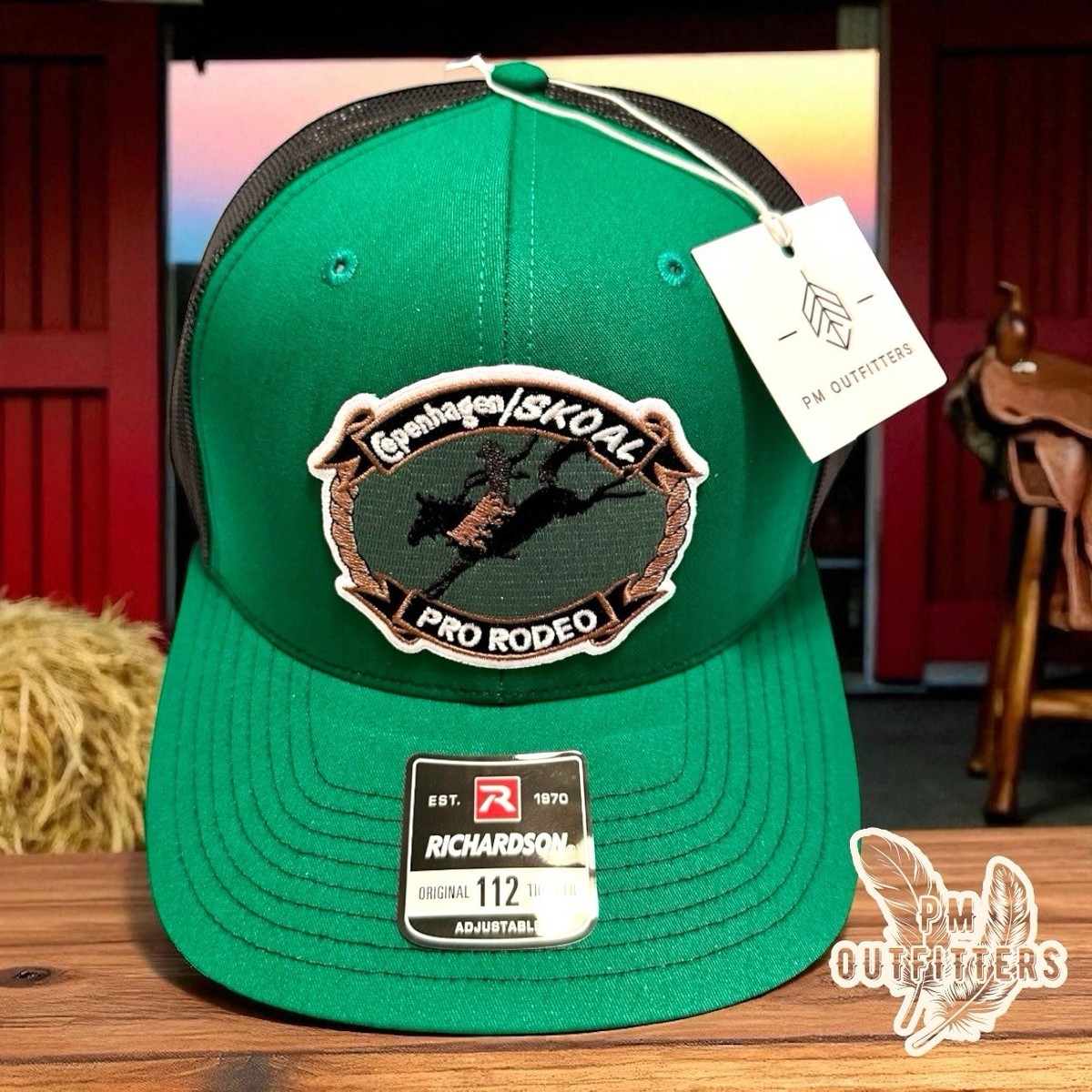 Retro Copenhagen / Skoal Pro Rodeo Vintage Patch Richardson 112
