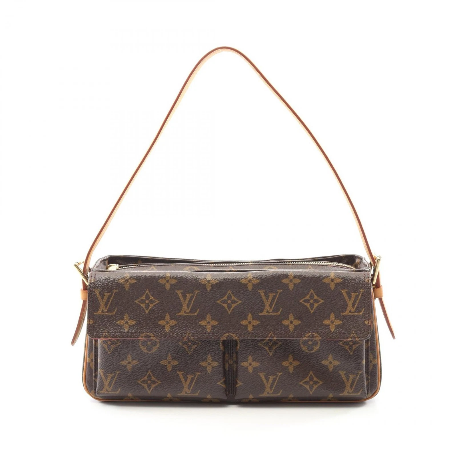 LOUIS VUITTON（LV） Borsa a tracolla Louis Vuitton Vivacite MM M51164 tela monogramma usata LV