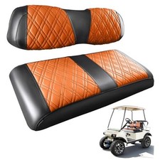 Golf Cart Seat Covers Suitable for 2000.5-UP Club Car DS Brown Diamond Cross