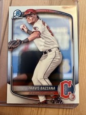 2025 Bowman Chrome Travis Bazzana  Prospects #BCP-131 Guardians (PWE) 8A