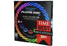    New TOSY Flying Disc - 16 Million Color RGB or 36 LEDs, Extremely Bright