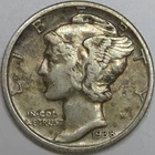 1938-P Mercury Dime - XF (Lot#1)