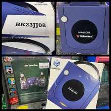 2002 Nintendo Heineken GameCube Indigo Purple...