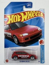 Hot Wheels - HW J-Imports 4/10 '92 Honda Civic EG #95/250 (Red)