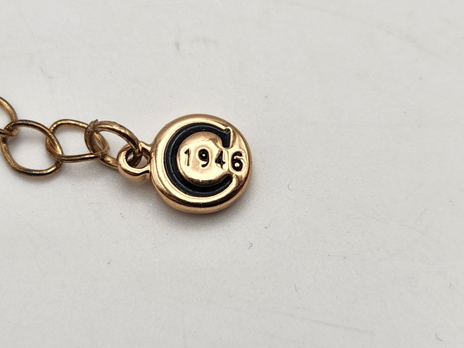 Signed C1946 Agate Stone Bead And Rhinestone Frin… - image 14