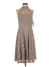 NWT Eliza J Women Gray Cocktail Dress 4