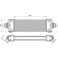 Valeo 818550 LadeluftküHler FüR Ford Transit Tourneo FD FB FS FZ FC FA FM FN