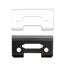 Professional Replacement Clipper Ceramic Blades Stagger Tooth 2 Holes Precision