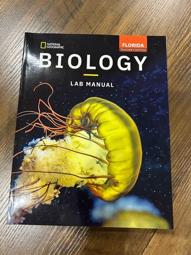National Geographic Biology Lab Manual Florida Teacher's Edition NEW - Picture 1 of 9