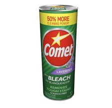 Lavender Comet Cleaning Powder with Bleach, 21 oz. Canisters