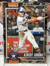 2026 Topps Series 1 - Kenedy Corona RC #145 - Memorial Day Camo /25
