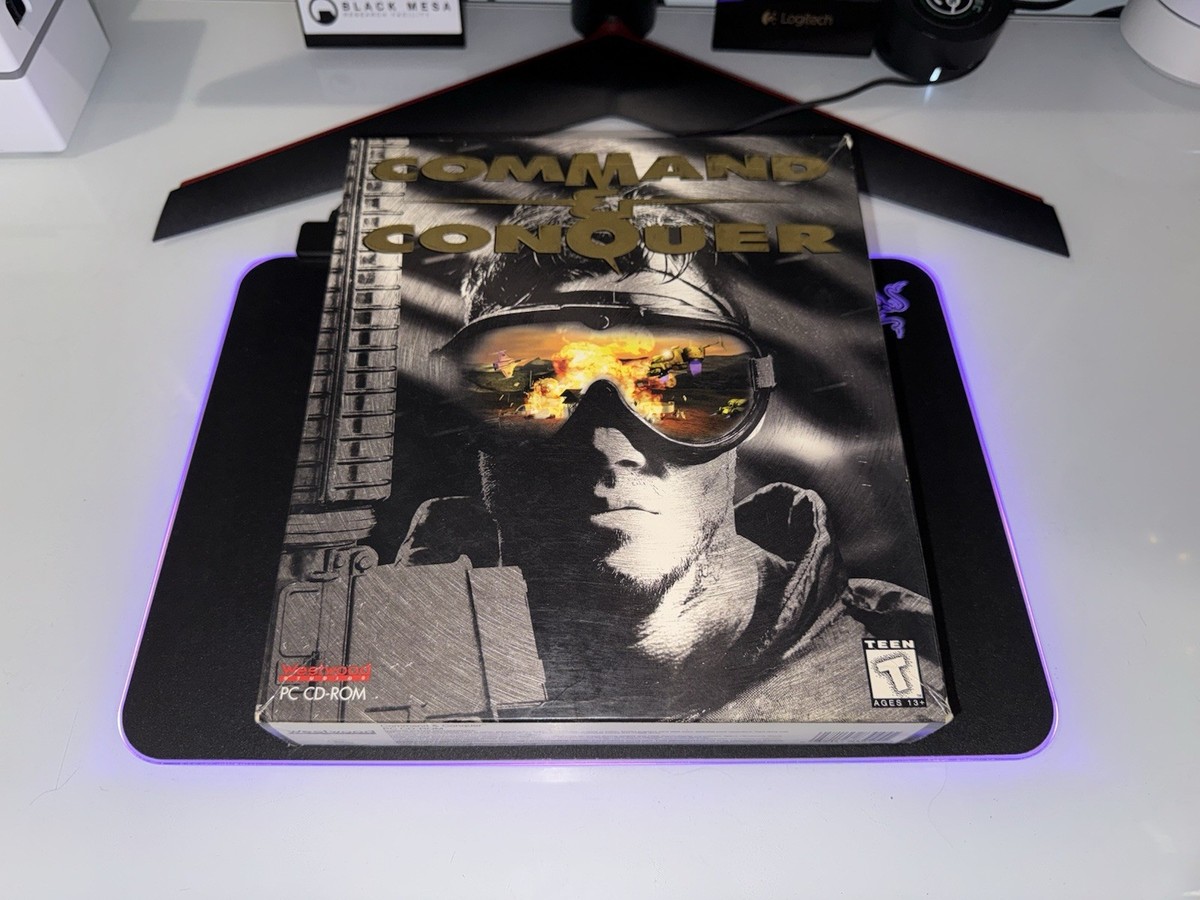 Command & Conquer (PC, 1995) – Big Box Game – CIB + Floppies Command & Conquer (PC, 1995) – Big Box Game – CIB + Floppies