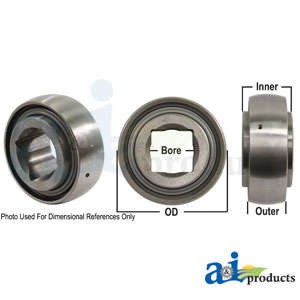 Bearing Compatible w/Miscellaneous Equipment - 990288IMP GW211PPB3-I