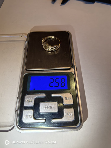 Goldring Mit Steine 585 14karat - Bild 10 von 10