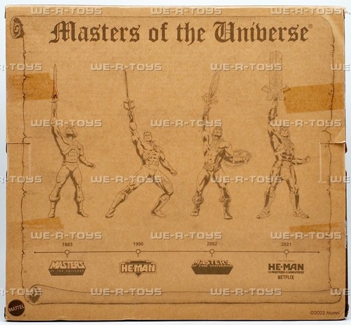 Masters of the Universe Origins He-Man 40th Anniversary 4-Pack Figure Set 2022 - Picture 12 of 12