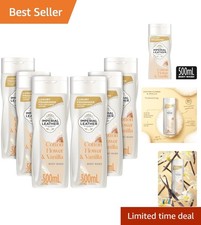Creamy Lather Moisturizing Body Wash: Cotton Flower & Vanilla, 6 Pack of 500ml 6.67 per litre