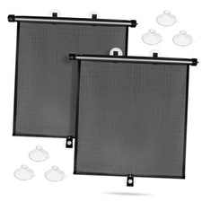 Car Window Shades for Baby-2 Pack Retractable Side Window Car Sun Shade
