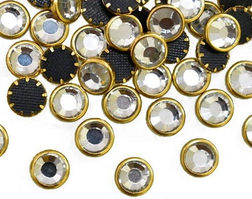 Cuentas de piedras Kundan para hacer joyas, bordar, uso artesanal 500 piezas - Imagen 16 de 44