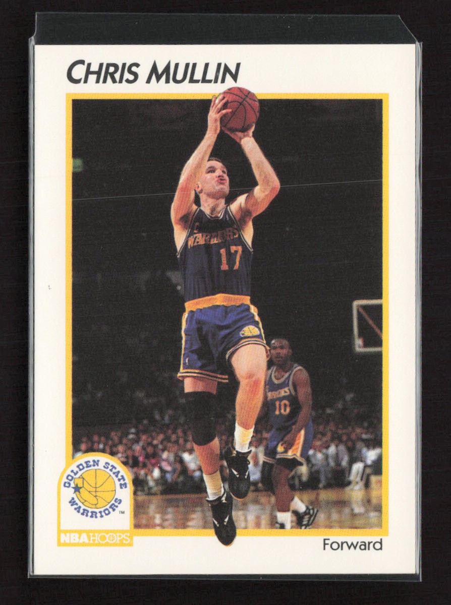 1991-92 Hoops McDonald's #15 Chris Mullin Golden State Warriors
