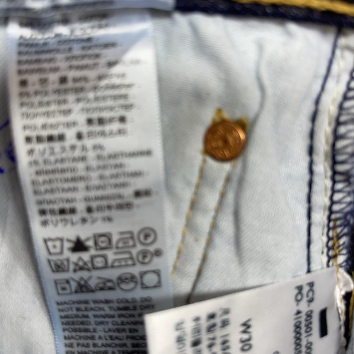 Levis Jeans Men 30x30 Blue Dark Wash 501 Original Straight 150 Anniversary Denim - Picture 5 of 12