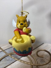 Vtg 1990s Grolier Disney Winnie the Pooh Honey Pot Ornament 26231-210
