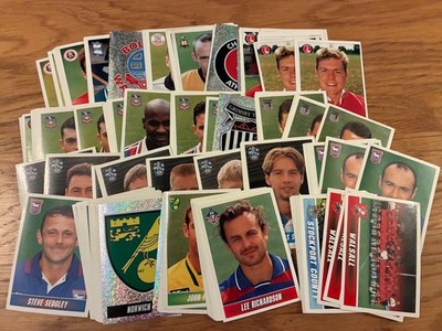 PANINI BUNDESWEITE FUSSBALLLIGA 1997 UNBENUTZTE STICKER NOS.1-188 BITTE AUSWÄHLEN