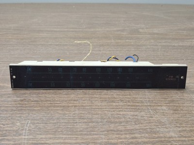 KLH Model Fifty-Five AM / FM Stereo Receiver Tuner Faceplate 