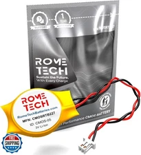 Rome Tech RTC CMOS Battery for Dell Latitude 2110, 2120, E5470- Laptop Backup