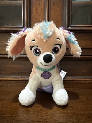 Paw Patrol Aqua Pups Coral Plush 7'' Mermaid Dog Spin Master Stuffed Toy