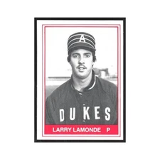 1982 TCMA Minor League Larry Lamonde Alexandria Dukes #3