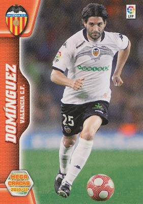 323 DAMIAN DOMINGUEZ # ARGENTINIEN VALENCIA CF KARTE PANINI MEGA CRACKS LIGA 2011