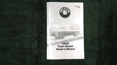 LIONEL 6-18461 TRACK CLEANER INSTRUCTIONS PHOTOCOPY MODERN