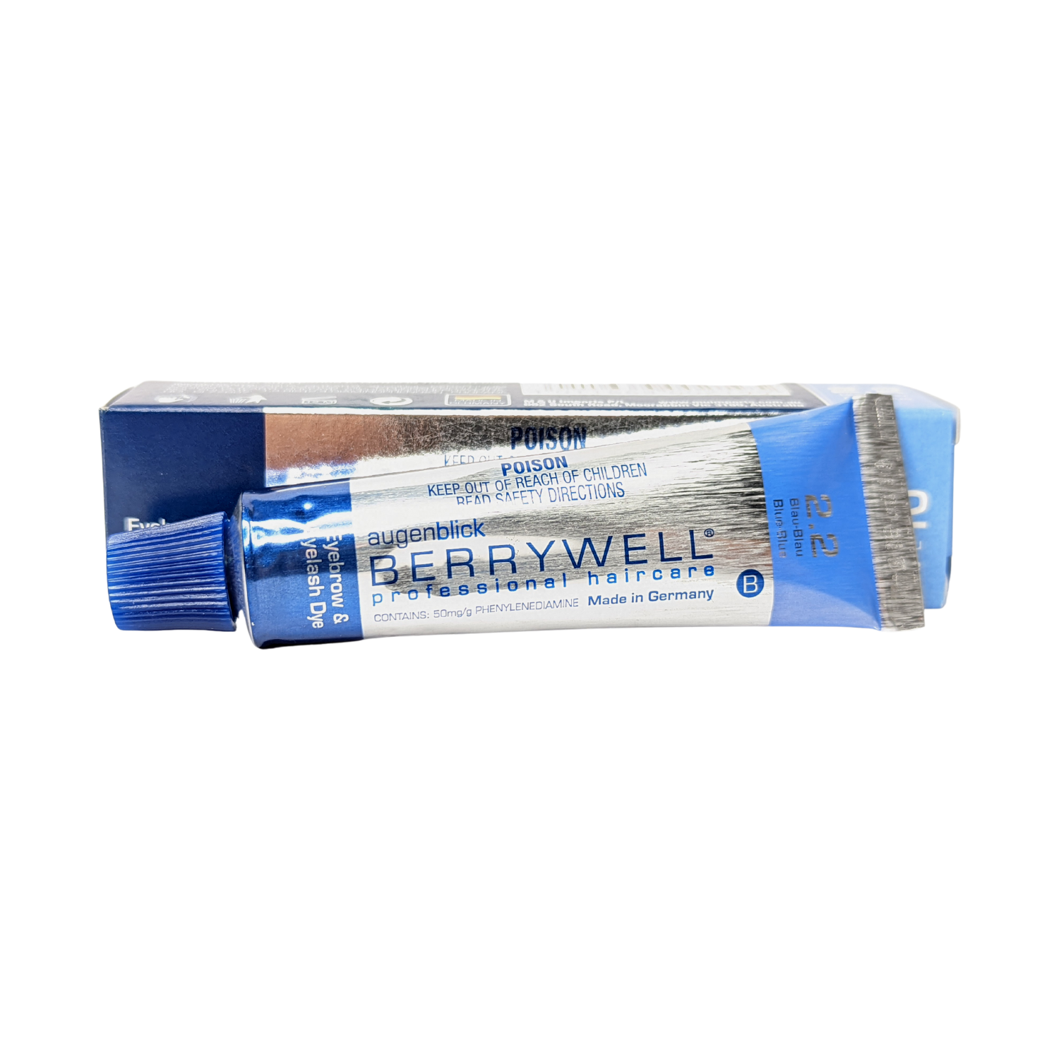 Berrywell Augenblick Professional Eyebrow & Eyelash Dye (Blue / Black