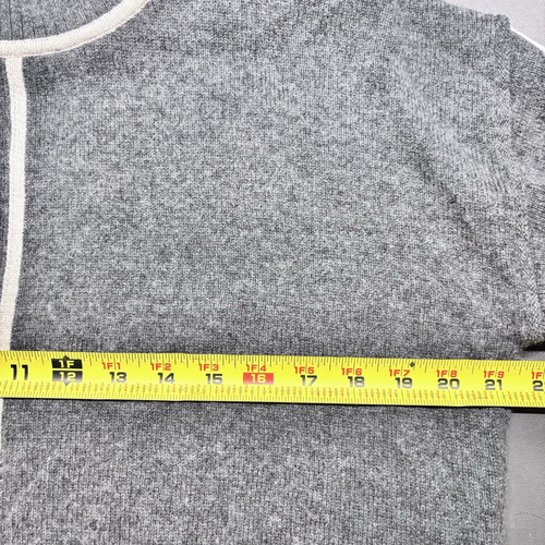 Alashan Cashmere Sweater Womens M Gray Juliette Boxy Crew Quiet Luxury Old Money - Foto 9 di 10