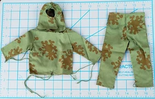Alert line WWII red army combat engineer amoeba camo suit 1/6 scale toys Russian
