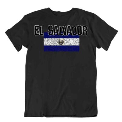 Salvador Flagge Souvenir Reise Geschenk Patriot Tourismus Urlaub T-Shirt Mode