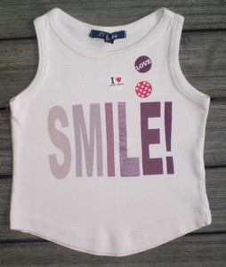 T Shirt Debardeur Bebe Fille Lili Gaufrette Taille 23 Mois Tres Bon Etat Ebay