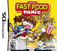 Fast Food Panic Restaurant Cooking Sim Ds/lite/dsi/xl/3ds Fast Food Panic Restaurant Cooking Sim Ds/lite/dsi/xl/3ds