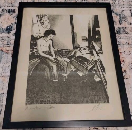 Signed 85/200 Shepard Fairey & Dennis Morris - SID Superman is Dead Lithograph - Picture 4 of 5