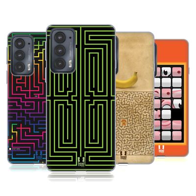 HEAD CASE DESIGNS A-MAZED SOFT GEL CASE FOR MOTOROLA PHONES 2