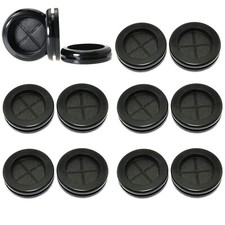 Blanking Rubber Grommets Closed Blind Grommet Plugs Bung 8mm - 150mm Black